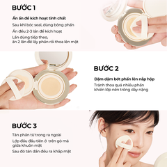 Phấn Nước Judydoll Moisturizing Cushion Foundation B15