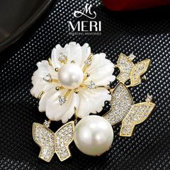 Cài Áo Nữ Opaline Petals