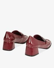 Giày Lười Nữ Primadonna Collection Burgundy Moccasin In Naplak 5 Cm