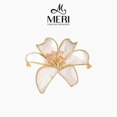 Cài Áo Nữ Meri Pearlescent Petal