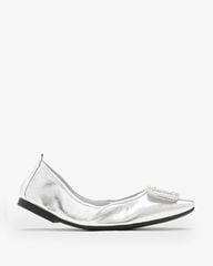 Giày Búp Bê Nữ PAZZION Everlee Metallic Crystal Embellished Buckle