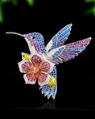 Cài Áo Blooming Wings