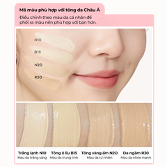 Phấn Nước Judydoll Moisturizing Cushion Foundation B15