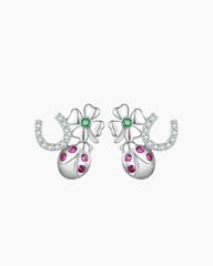 Hoa Tai Nữ KYA JEWEL Lucky Leaf Cz Sang Trọng