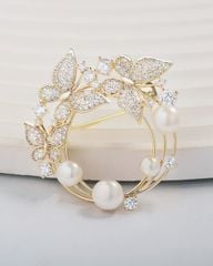 Cài Áo Flutter Pearl