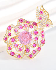 Cài Áo Blush Butterfly