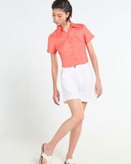 Quần Short Nữ F2 Linen Trắng Tender Drit
