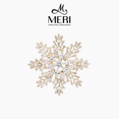 Cài Áo Nữ Meri Winter Snowflake