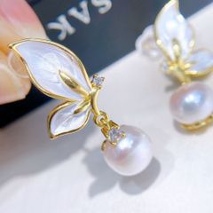 Hoa Tai Nữ Kya Jewel Butterfly Drop
