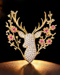 Cài Áo Antler Bloom