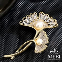 Cài Áo Nữ Meri Autumn Ginkgo