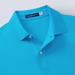 Áo Polo Nam Determinant Pique Tay Ngắn Kháng Nước, Chống Bám Bẩn P01-01