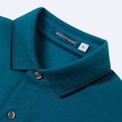 Áo Polo Nam Determinant Pique Tay Ngắn Kháng Nước, Chống Bám Bẩn P01-01