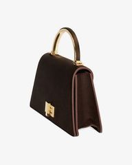 Túi Xách Tay Nữ Primadonna (26021) Brown Uni