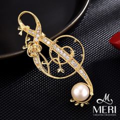 Cài Áo Nữ Meri Floral Melody