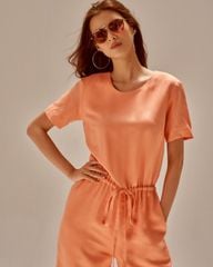 Jumpsuit Nữ F2 Linen Cam Becoming Unveil