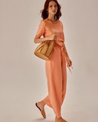 Jumpsuit Nữ F2 Linen Cam Becoming Unveil