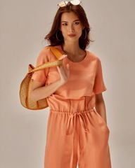 Jumpsuit Nữ F2 Linen Cam Becoming Unveil