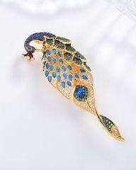 Cài Áo Peacock Splendor