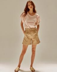 Áo Nữ F2 Linen Hồng Becoming Unveil
