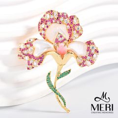Cài Áo Nữ Meri Pearlescent Petal