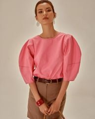 Áo Nữ F2 Linen Hồng Becoming Unveil