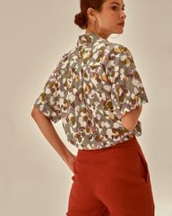 Quần Dài Nữ F2 Linen Cam Becoming Unveil