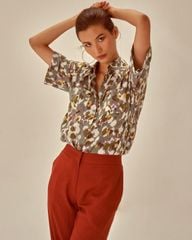 Áo Nữ F2 Linen Nhiều Họa Tiết Becoming Unveil