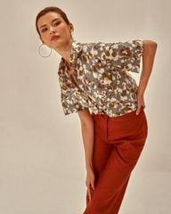 Áo Nữ F2 Linen Nhiều Họa Tiết Becoming Unveil