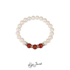 Set Ngọc Trai Nữ Kya Jewel Sweet Agate