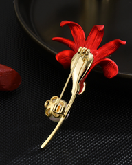 Cài Áo Nữ Meri Red Lily