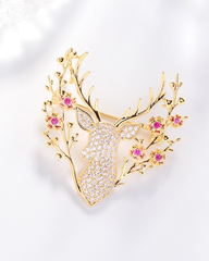 Cài Áo Antler Bloom