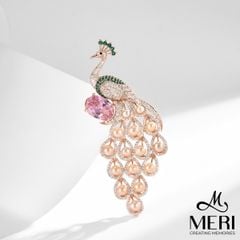 Cài Áo Nữ Meri Graceful Peacock