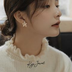 Khuyên Tai Nữ KYA JEWEL Blooming Pearl