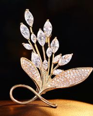 Cài Áo Golden Sprigs