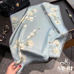 Khăn Choàng Nữ Meri Lụa Magnolia Grace