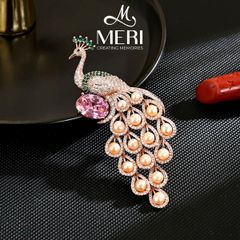Cài Áo Nữ Meri Graceful Peacock