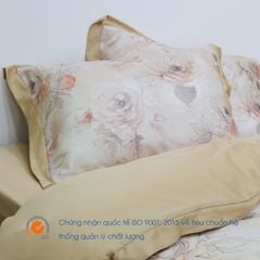 Bộ Chăn Ga Gối Nin House Pristine NP8909