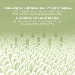 Chăn Mền Nin House Dark Blue