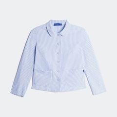 Áo Kiểu Nữ TheBlueTshirt Jacket Shirt - Seersucker SkyBlue