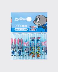 Nắp bút chì Disney hình thỏ Zudy Hopps (6 cái) - A74042-Z1S