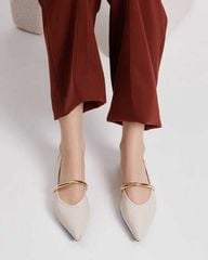 Giày Búp Bê Finley Gold Link