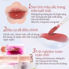 Son Tint Căng Mọng - Judydoll Iced Tea Watery Lip Gloss N01