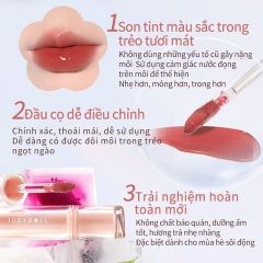 Son Tint Căng Mọng - Judydoll Iced Tea Watery Lip Gloss N01