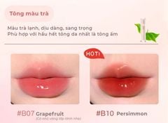 Son Tint Căng Mọng - Judydoll Iced Tea Watery Lip Gloss N01