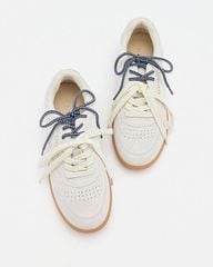 Giày Sneakers Nữ Pazzion Maeve Double Laced Suede Sneakers