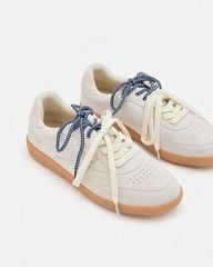 Giày Sneakers Nữ Pazzion Maeve Double Laced Suede Sneakers
