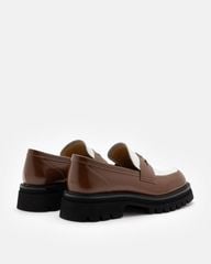 Giày Lười Nữ Pazzion Zilpah Embellished Two-Tone Penny Loafers