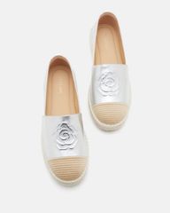 Giày Lười Nữ Pazzion Brea Embossed Espadrille Flats