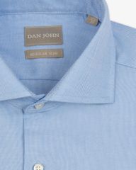 Áo Sơ Mi Tay Dài 100% Cotton - Regular Fit